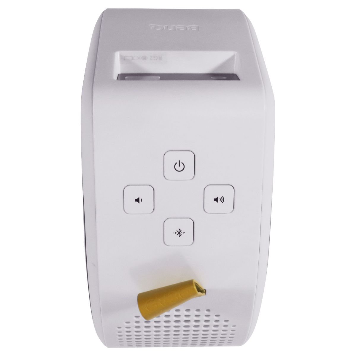 BenQ GV30 Portable LED Projectors with Android TV - White Digital Displays - Projectors Benq - Simple Cell Bulk Wholesale Pricing - USA Seller