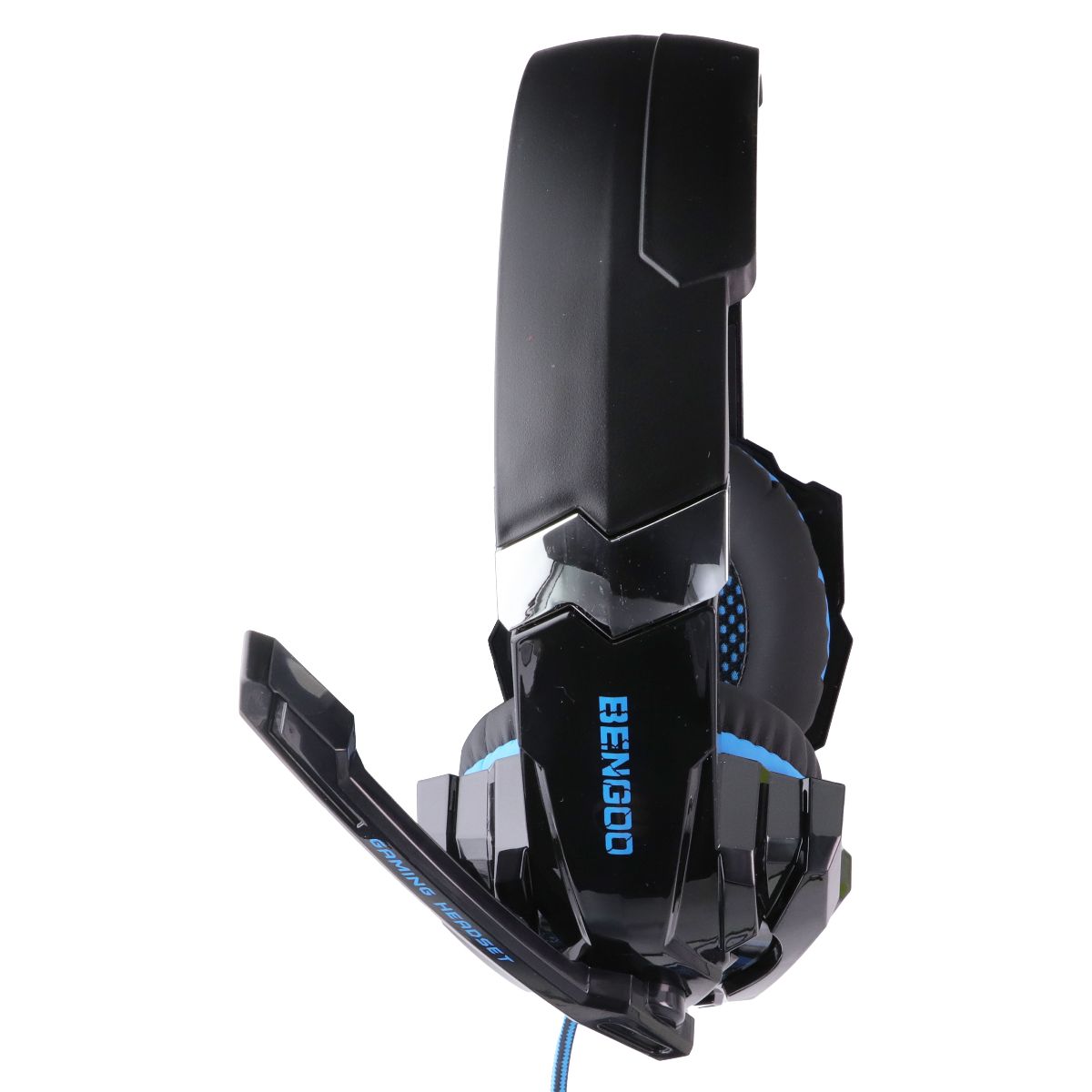 BENGOO G9000 Stereo Wired Universal Gaming Headset with LED - Blue Gaming/Console - Headsets BENGOO - Simple Cell Bulk Wholesale Pricing - USA Seller