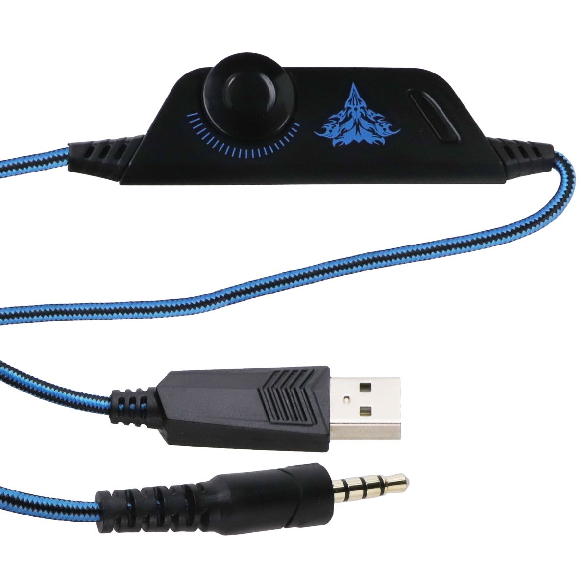 BENGOO G9000 Stereo Wired Universal Gaming Headset with LED - Blue Gaming/Console - Headsets BENGOO - Simple Cell Bulk Wholesale Pricing - USA Seller