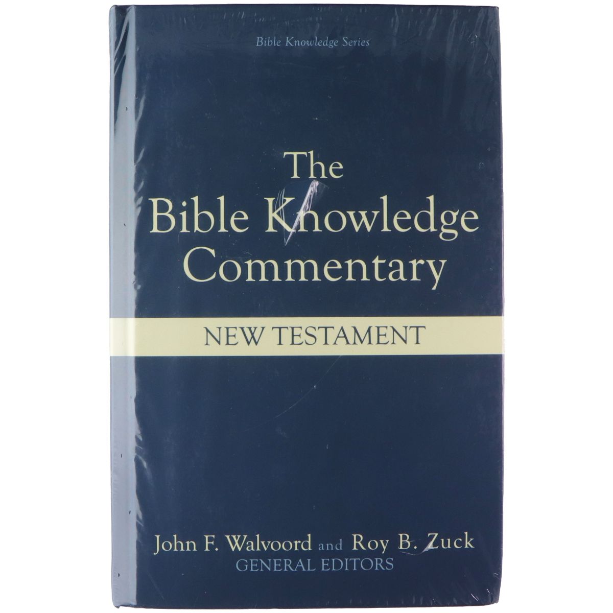The Bible Knowledge Commentary - Old and New Testament (2 Volume Set) Hard Cover Books - Fiction & Literature Bible Knowledge - Simple Cell Bulk Wholesale Pricing - USA Seller