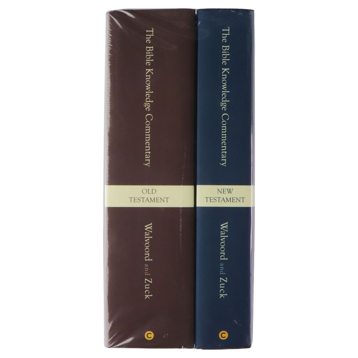 The Bible Knowledge Commentary - Old and New Testament (2 Volume Set) Hard Cover Books - Fiction & Literature Bible Knowledge - Simple Cell Bulk Wholesale Pricing - USA Seller