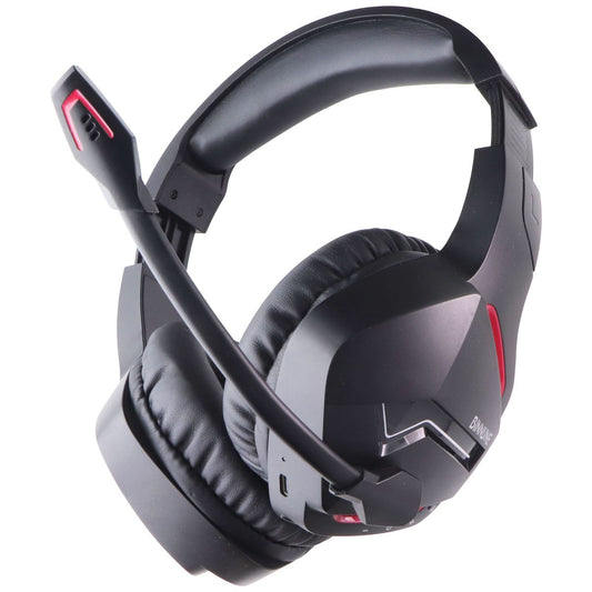 Binnune BW01 Wireless Bluetooth 5.3 Gaming Headset with Mic - Black / Red Gaming/Console - Headsets Binnune - Simple Cell Bulk Wholesale Pricing - USA Seller