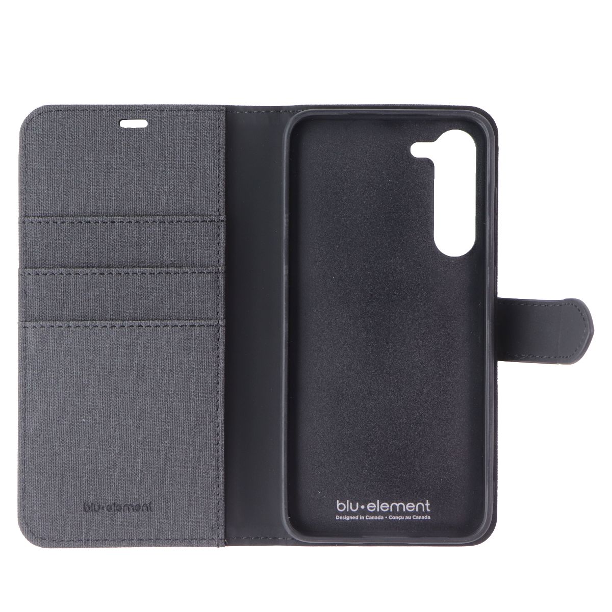 BLU Element Folio 2-in-1 Case for Samsung Galaxy S23+ (Plus) - Black Cell Phone - Cases, Covers & Skins Blu Element - Simple Cell Bulk Wholesale Pricing - USA Seller