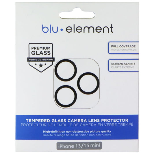 Blu Element Tempered Glass Camera Lens Protector for iPhone 13 & iPhone 13 mini Cell Phone - Screen Protectors Blu Element - Simple Cell Bulk Wholesale Pricing - USA Seller