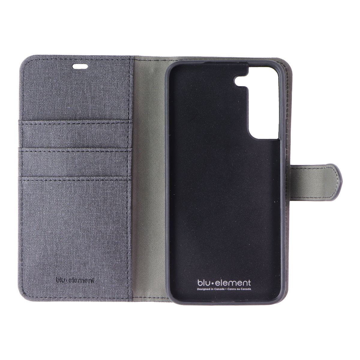 BLU Element Folio 2-In-1 Case for Samsung Galaxy S22+ (Plus) - Black Cell Phone - Cases, Covers & Skins Blu Element - Simple Cell Bulk Wholesale Pricing - USA Seller