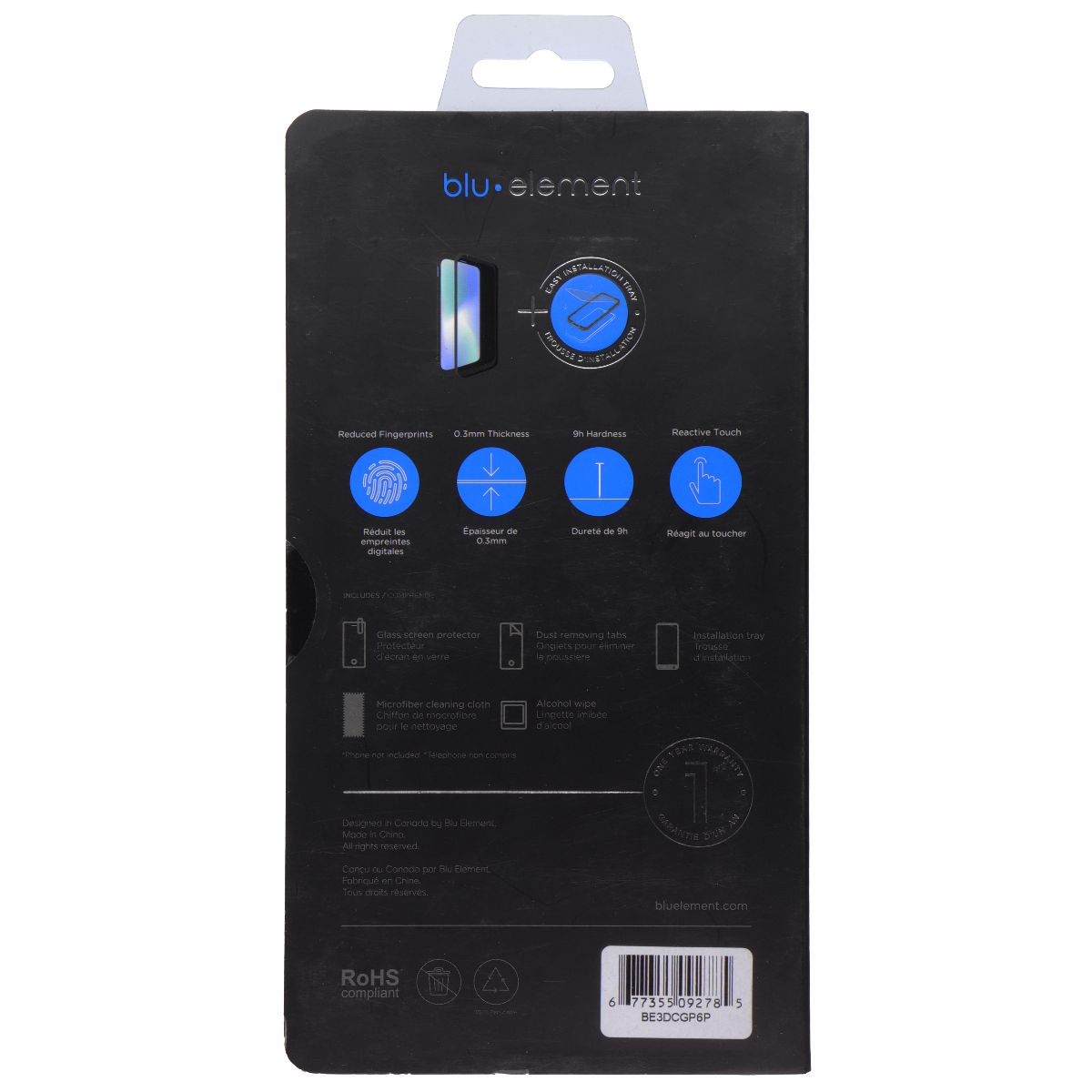 Blu Element 3D Curved Glass Screen Protector for Google Pixel 6 Pro - Clear Cell Phone - Screen Protectors Blu Element - Simple Cell Bulk Wholesale Pricing - USA Seller
