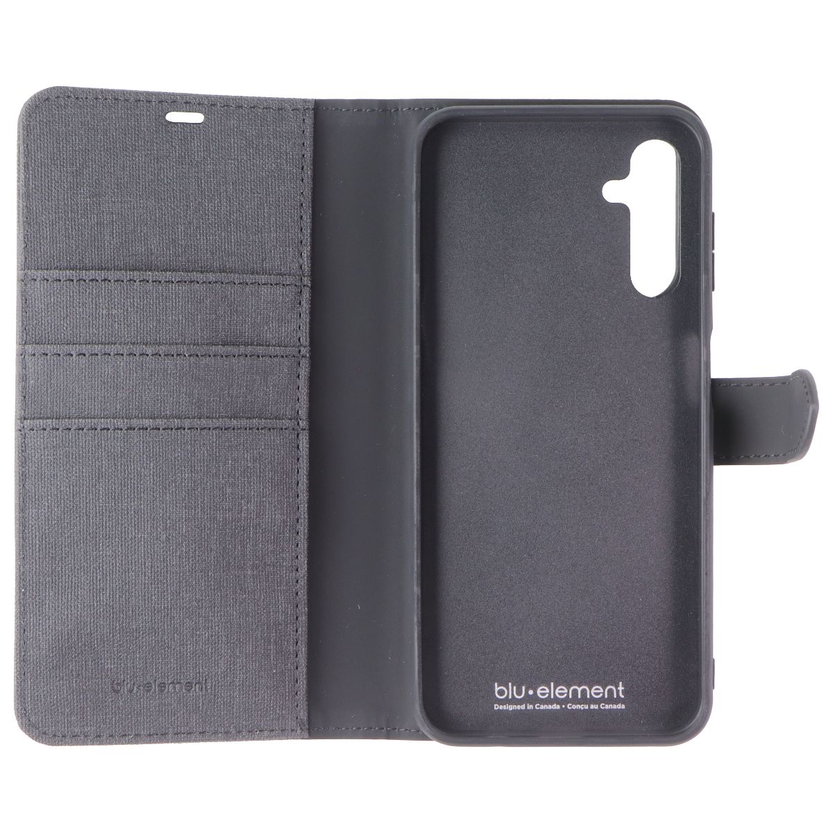 Blu Element 2 in 1 Folio for Samsung Galaxy A14 5G - Black Cell Phone - Cases, Covers & Skins Blu Element - Simple Cell Bulk Wholesale Pricing - USA Seller