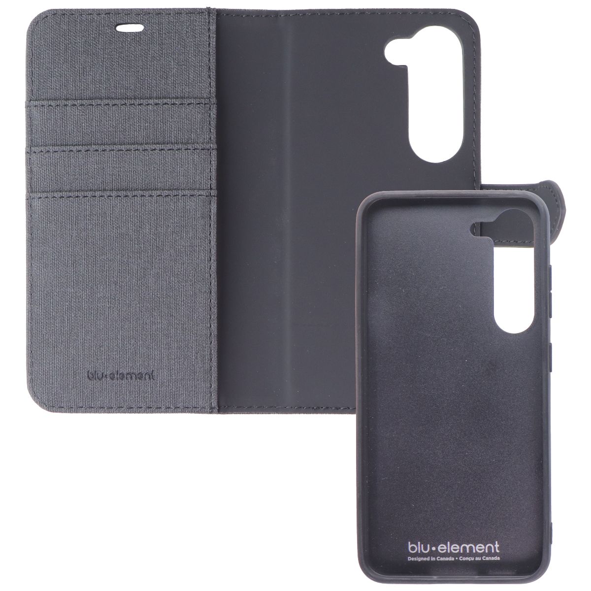 BLU Element Folio 2 in 1 Case for Samsung Galaxy S23 - Black Cell Phone - Cases, Covers & Skins Blu Element - Simple Cell Bulk Wholesale Pricing - USA Seller