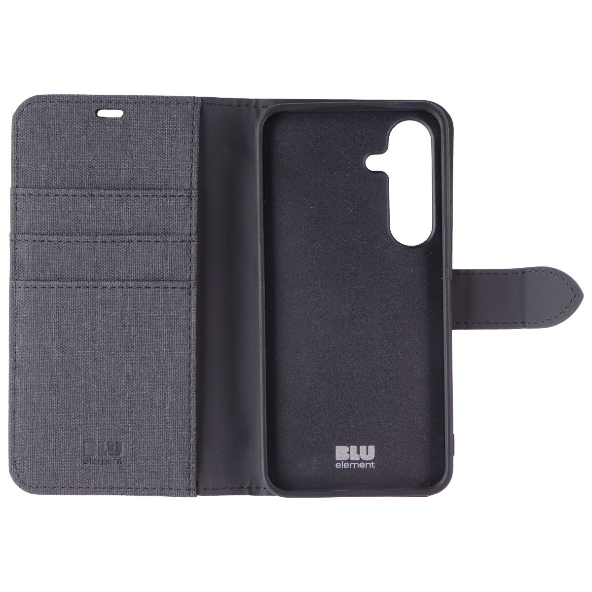 BLU Element Folio 2-In-1 Series Wallet Case for Samsung Galaxy S25 / S24 - Black Cell Phone - Cases, Covers & Skins Blu Element - Simple Cell Bulk Wholesale Pricing - USA Seller