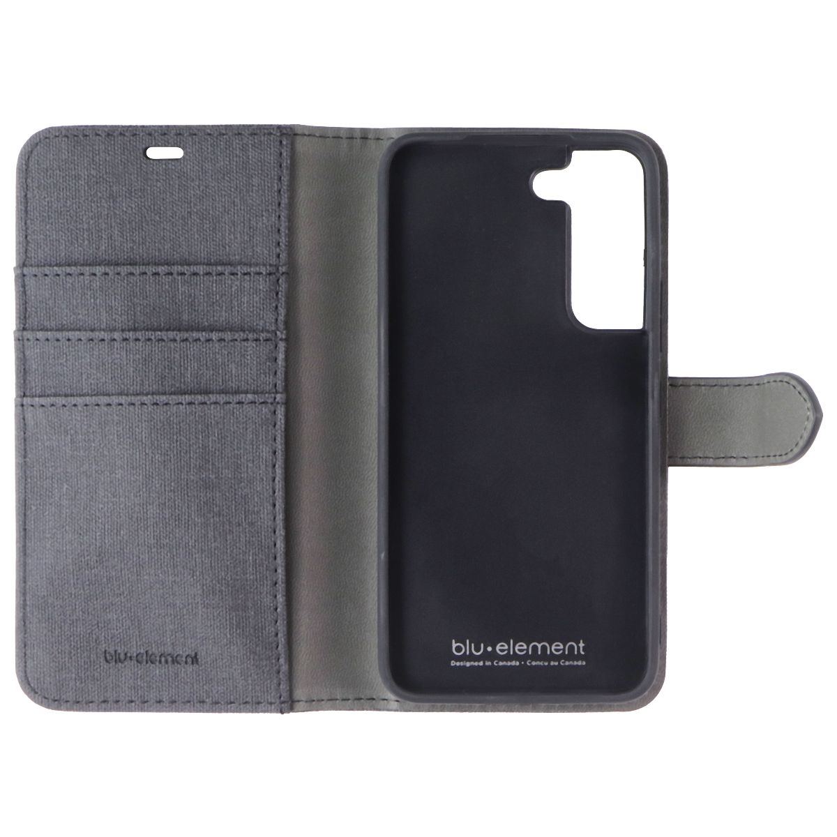 Blu Element Folio 2-In-1 Case for Samsung Galaxy S22 - Black
