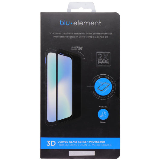 Blu Element 3D Curved Glass Screen Protector for Google Pixel 6 - Clear Cell Phone - Screen Protectors Blu Element    - Simple Cell Bulk Wholesale Pricing - USA Seller