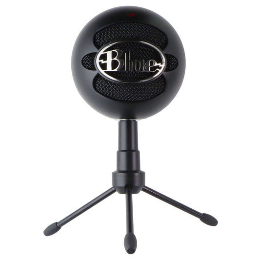 Blue Snowball iCE Series Plug and Play Condenser Microphone Cardioid - Black Computer Accessories - Microphones Blue - Simple Cell Bulk Wholesale Pricing - USA Seller