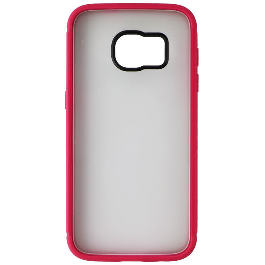 BodyGuardz Contact Series Hard Hybrid Case for Samsung Galaxy S7 - Pink/Clear