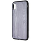 Bondir Clear Coat Case for Apple iPhone XS Max - Wood Grain Gray