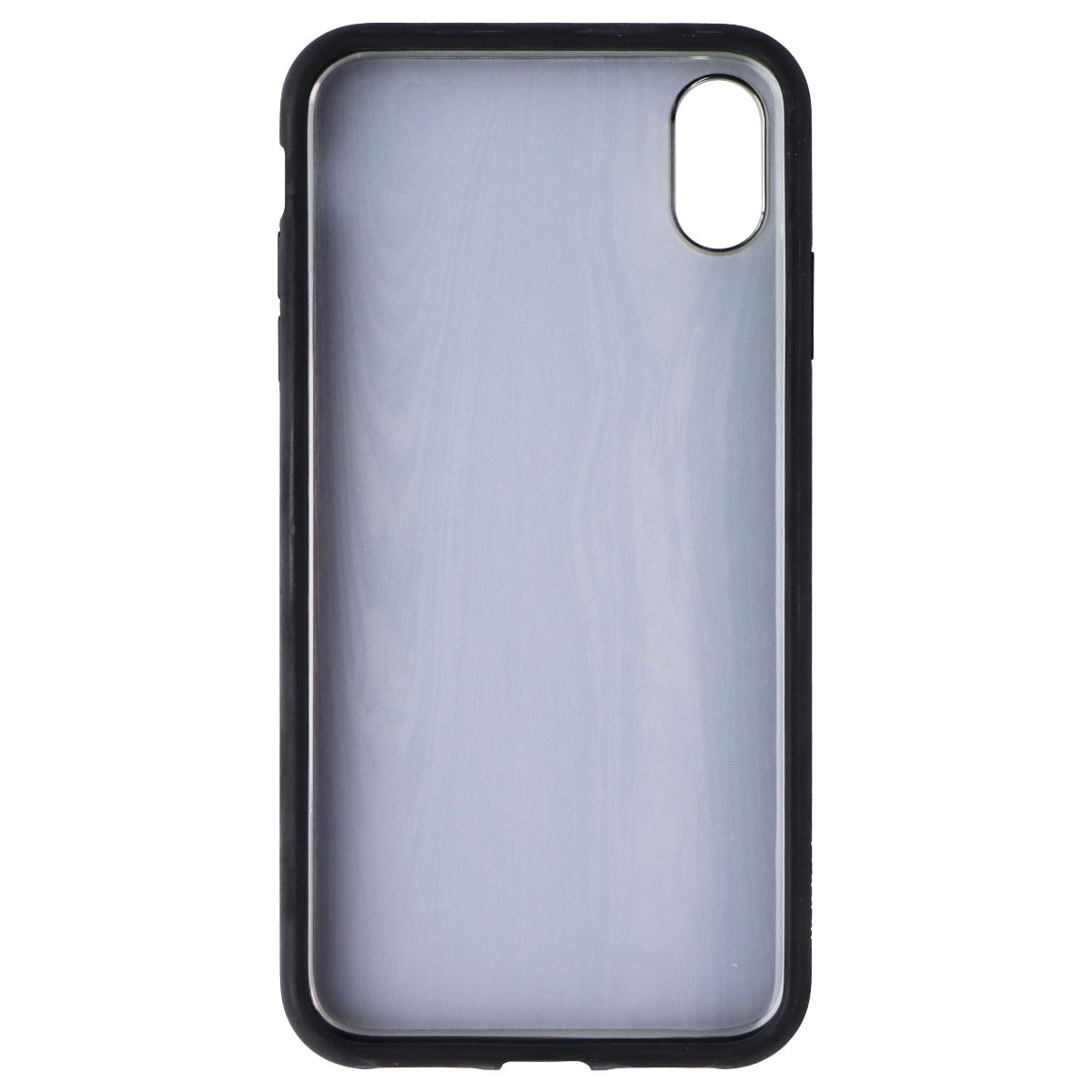 Bondir Clear Coat Case for Apple iPhone XS Max - Wood Grain Gray