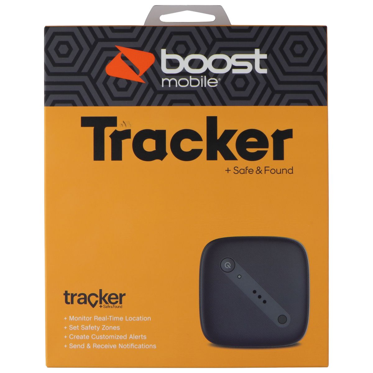 Boost Mobile Coolpad Tracker + Safe & Found - Black (CP311ATRABB) GPS Accessories & Tracking - Tracking Devices Boost Mobile    - Simple Cell Bulk Wholesale Pricing - USA Seller