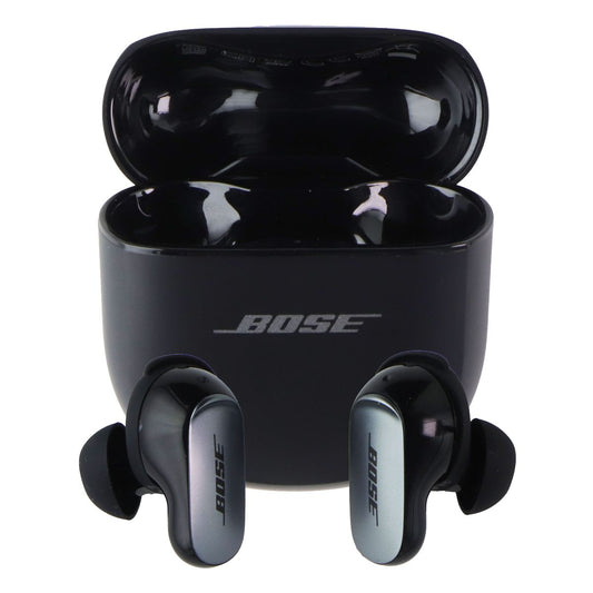 Bose QuietComfort Ultra ANC Bluetooth Earbuds with Case - Black (88286-0010) Portable Audio - Headphones Bose - Simple Cell Bulk Wholesale Pricing - USA Seller
