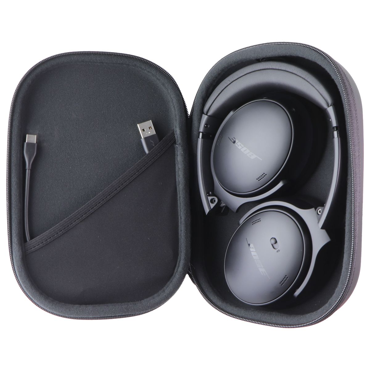 Bose QuietComfort ANC Bluetooth Headphones with Carry Case - Black (885540-0010) Portable Audio - Headphones Bose - Simple Cell Bulk Wholesale Pricing - USA Seller