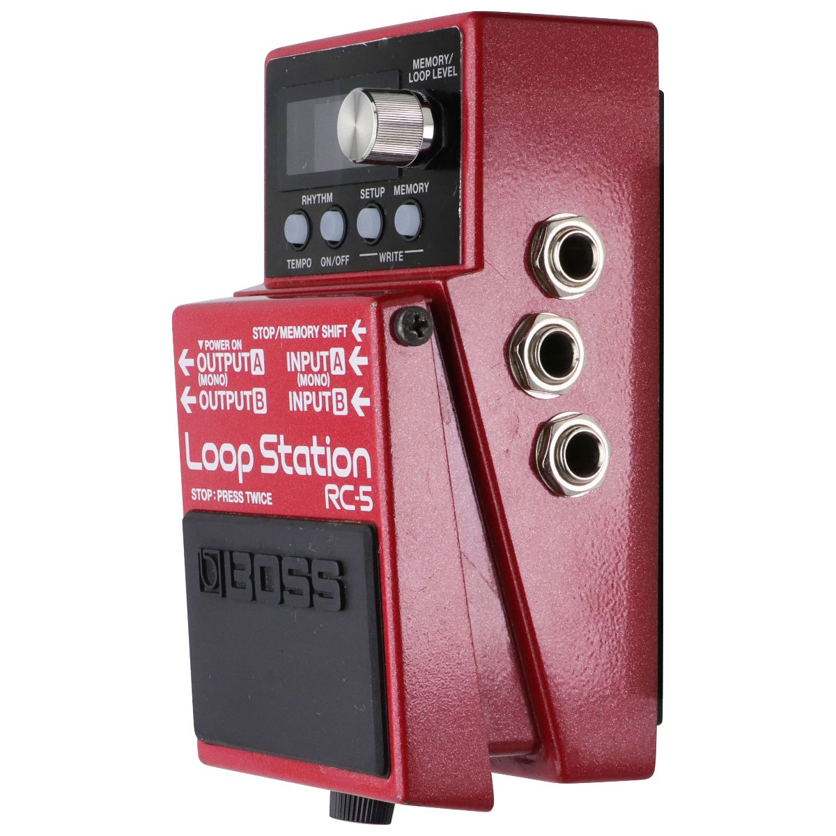 BOSS RC-5 Loop Station Looper Pedal for Guitars - Red Guitar & Bass Accessories - Other Guitar & Bass Accessories (Pedal) Boss Audio Systems - Simple Cell Bulk Wholesale Pricing - USA Seller