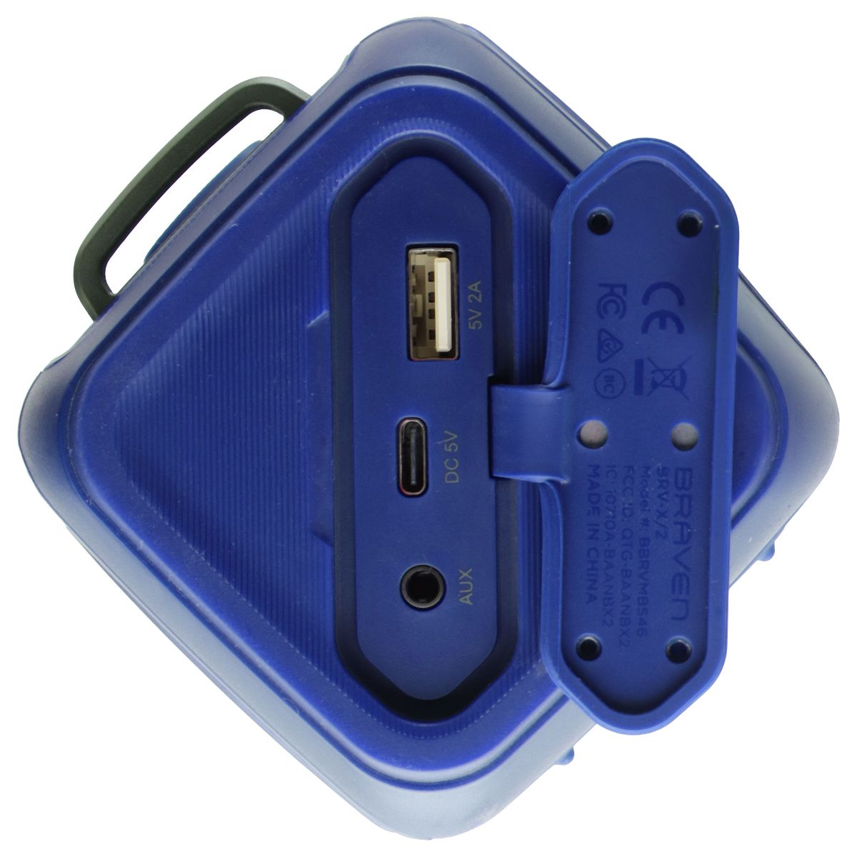 Braven BRV-X/2 Wireless Bluetooth Rugged Portable Waterproof Speaker - Blue Cell Phone - Audio Docks & Speakers Braven - Simple Cell Bulk Wholesale Pricing - USA Seller