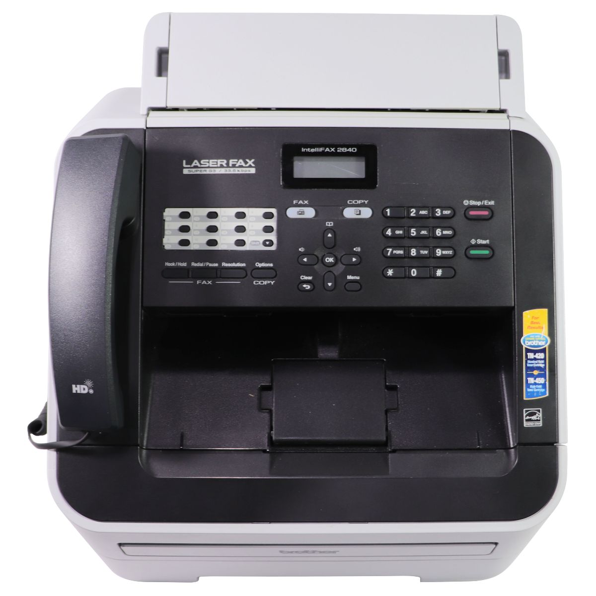 Brother IntelliFAX-2840 High-Speed Monochrome Laser Fax Machine & Copier