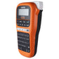 Brother PT-E105 P-Touch Edge Industrial Handheld Label Maker - Orange/Black