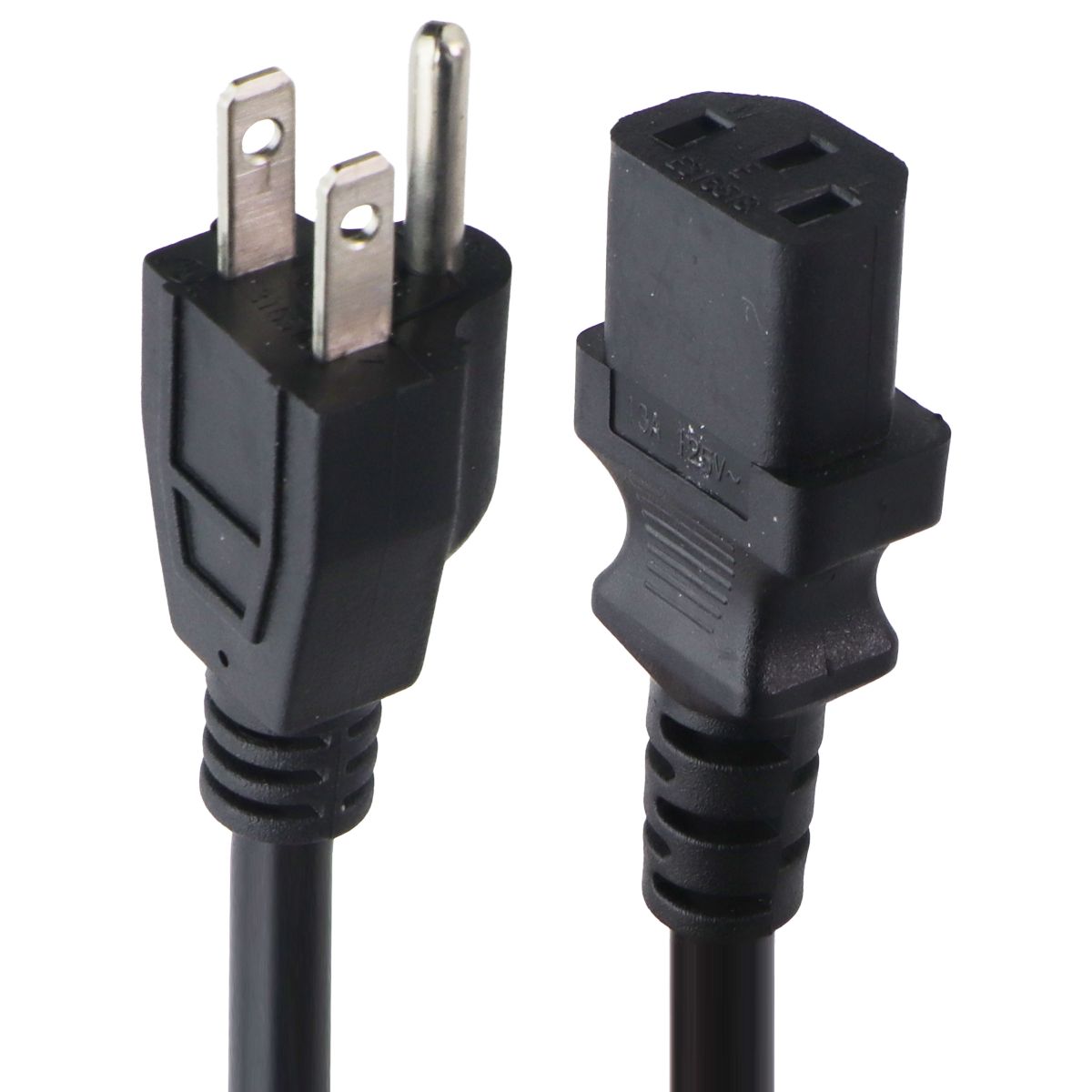 Cable Matters AWG Computer AC Power Cord - NEMA 5-15P to IEC C13 - 10 Feet (2Pk) Computer/Network - Power Cables & Connectors Cable Matters - Simple Cell Bulk Wholesale Pricing - USA Seller