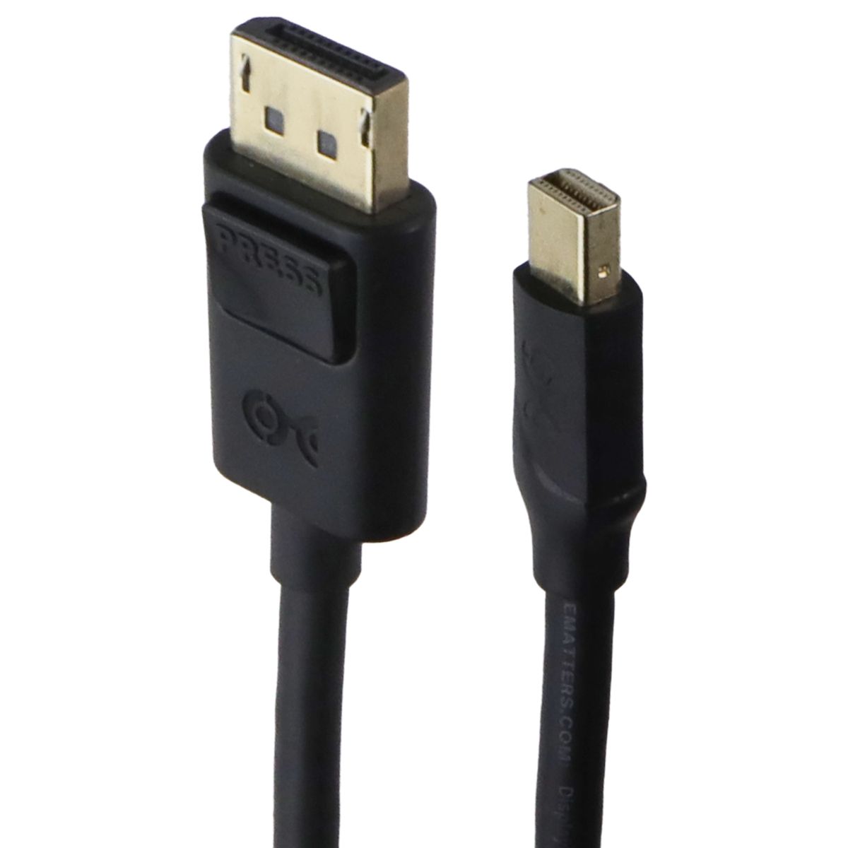 Cable Matters 3 Foot Mini DisplayPort to DisplayPort Cable (4K @ 60Hz) - Black Computer/Network - Monitor/AV Cables & Adapters Cable Matters - Simple Cell Bulk Wholesale Pricing - USA Seller