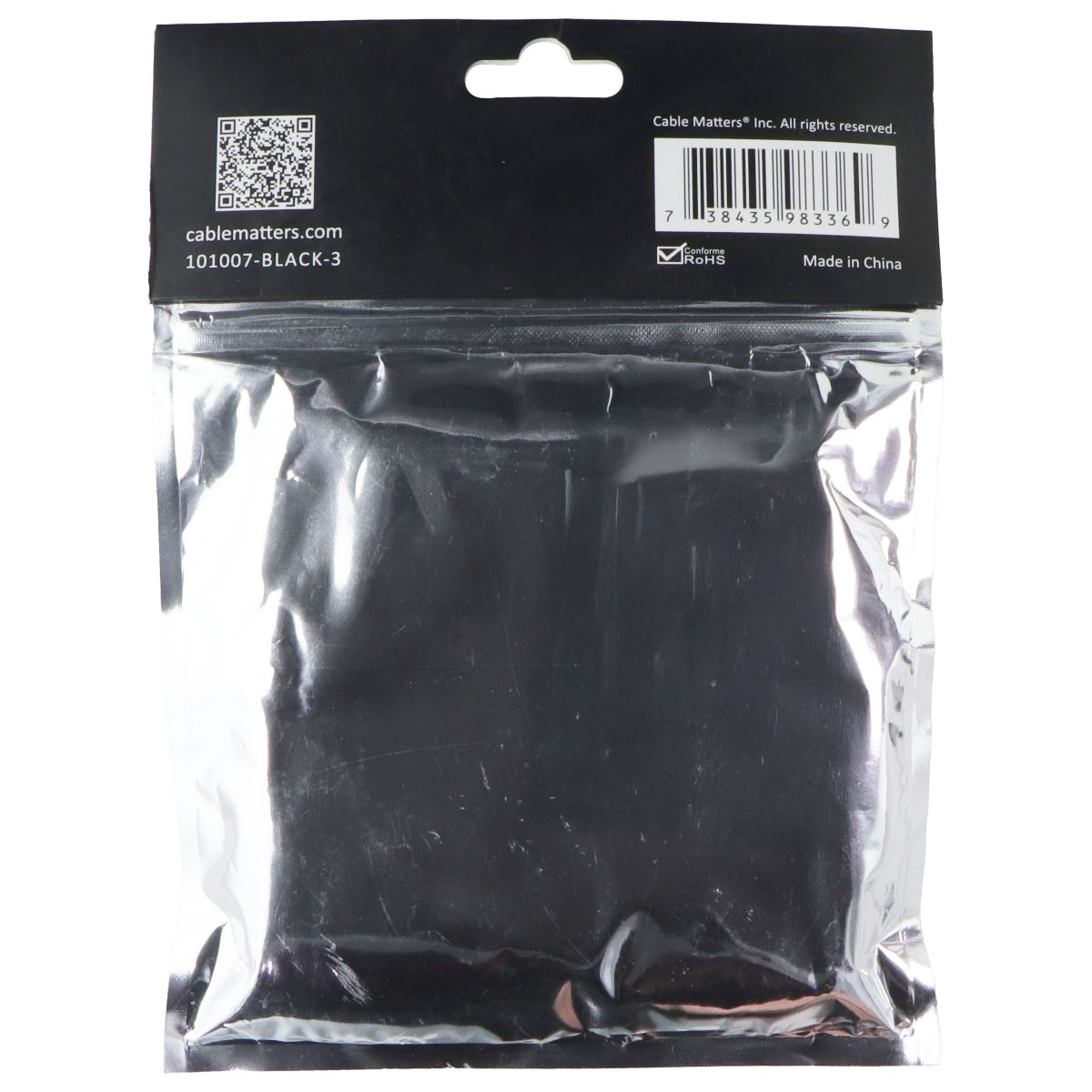 Cable Matters 3 Foot Mini DisplayPort to DisplayPort Cable (4K @ 60Hz) - Black Computer/Network - Monitor/AV Cables & Adapters Cable Matters - Simple Cell Bulk Wholesale Pricing - USA Seller