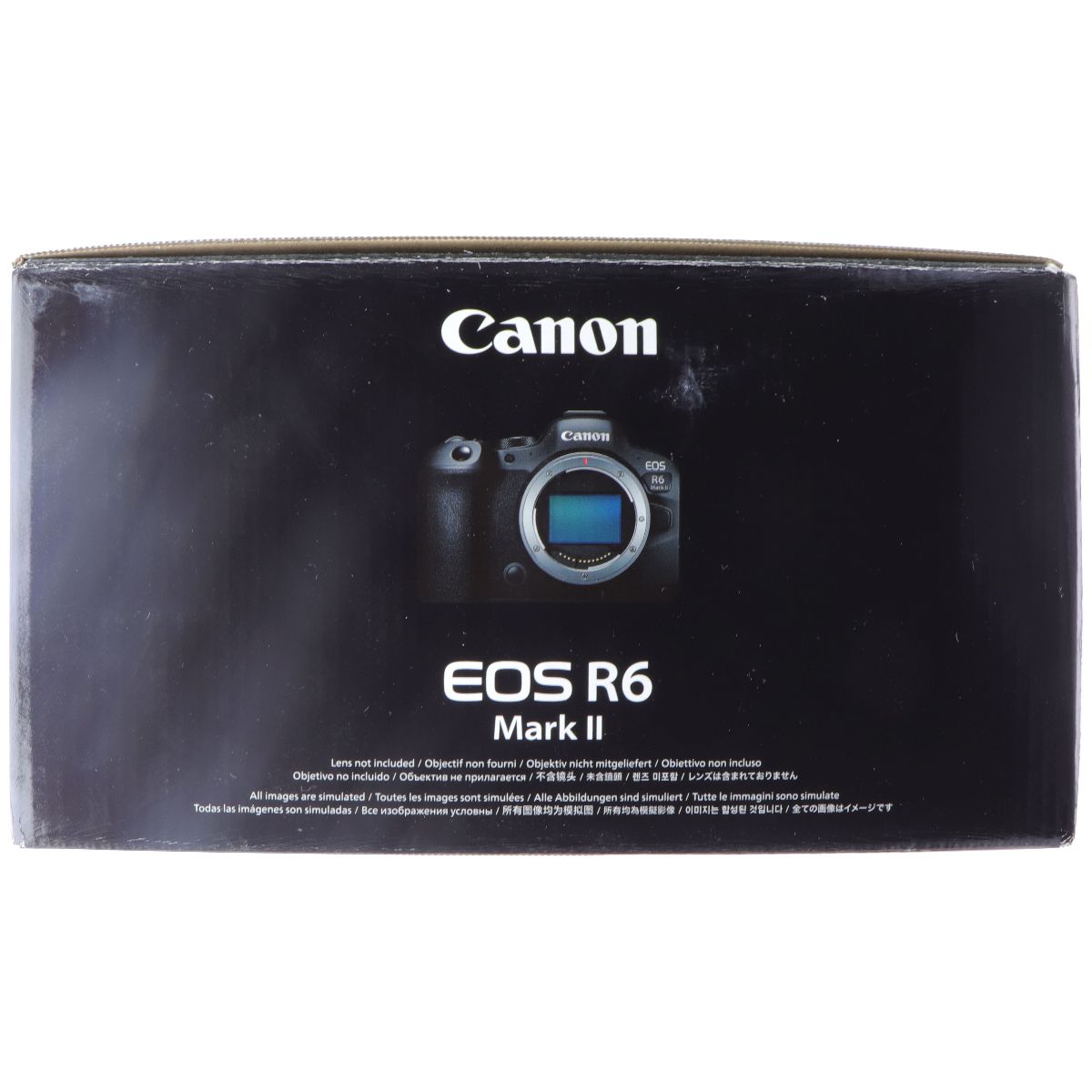 Canon EOS R6 Mark II Mirrorless Camera (DS126861) (Body Only) - Black Digital Camera - Digital & DSLR Cameras Canon - Simple Cell Bulk Wholesale Pricing - USA Seller