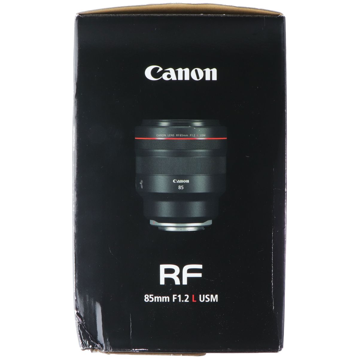 Canon Lens RF85mm F1.2 L USM with Lens Case and Lens Hood - Black Camera Accessories - Lenses Canon - Simple Cell Bulk Wholesale Pricing - USA Seller