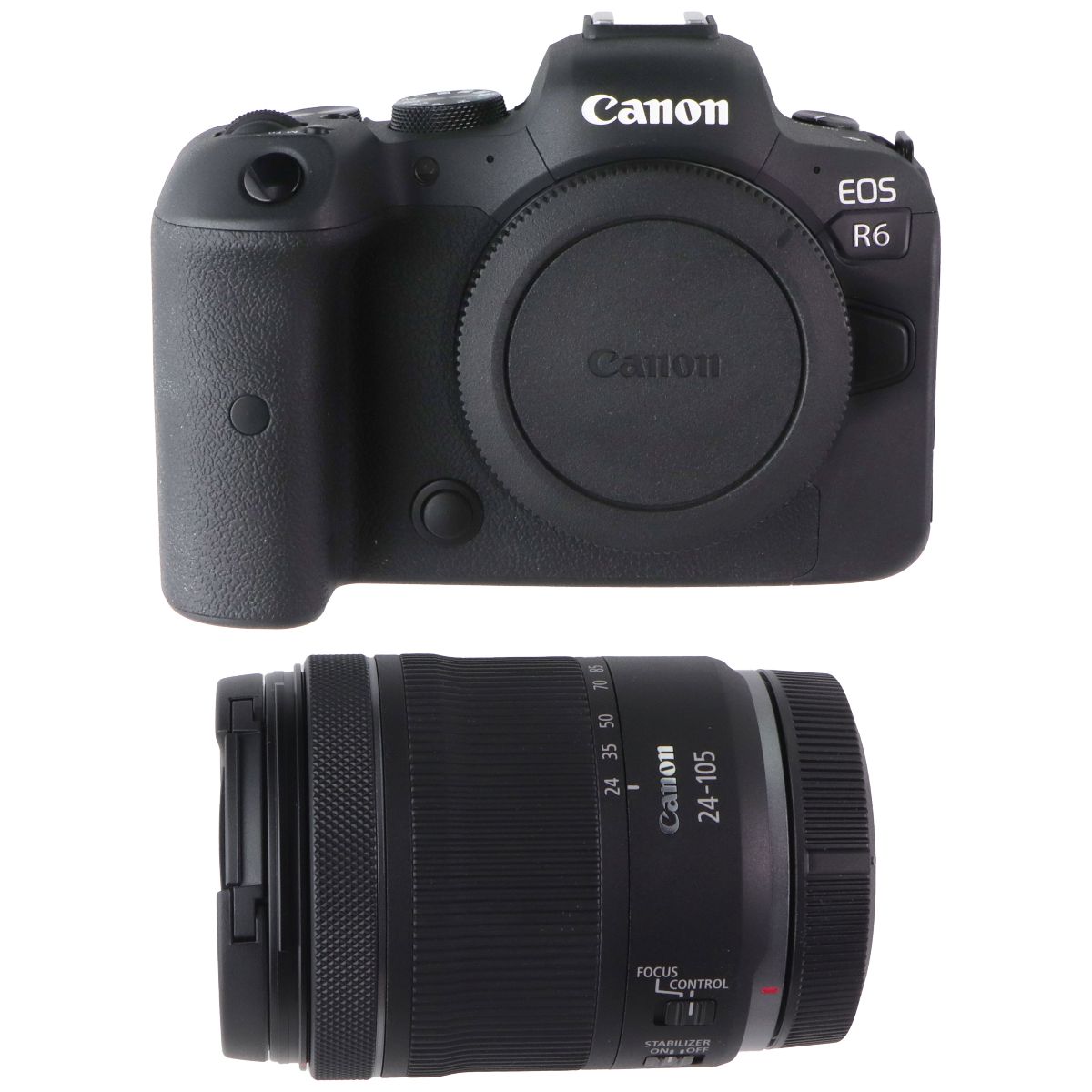 Canon EOS R6 Camera with RF 24-105mm F4-7.1 IS STM Lens Kit (DS126832) Digital Camera - Digital & DSLR Cameras Canon - Simple Cell Bulk Wholesale Pricing - USA Seller