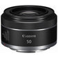 Canon RF 50mm F1.8 STM Fixed Focal Length Prime Lens - Black Camera Accessories - Lenses Canon - Simple Cell Bulk Wholesale Pricing - USA Seller