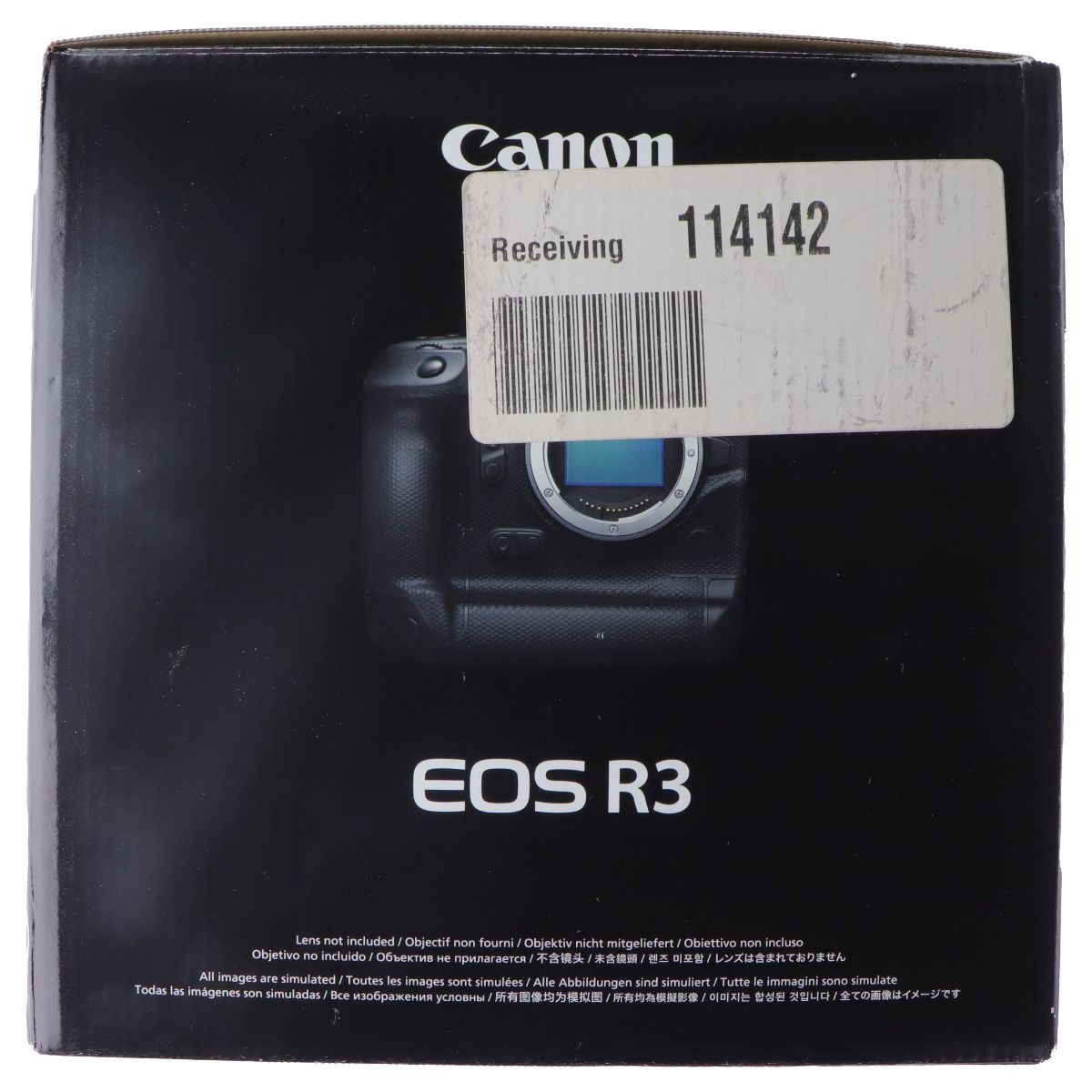 Canon EOS R3 Mirrorless Full-Frame Camera (Body ONLY) (DS126855) - Black Digital Camera - Digital & DSLR Cameras Canon - Simple Cell Bulk Wholesale Pricing - USA Seller