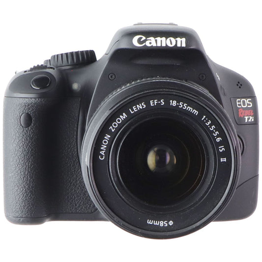 Canon EOS Digital Rebel T2i Digital Camera with 18-55mm f/3.5-5.6 Lens Digital Camera - Digital & DSLR Cameras Canon - Simple Cell Bulk Wholesale Pricing - USA Seller