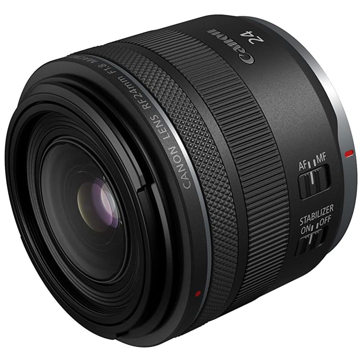 Canon RF 24mm F1.8 Macro is STM Wide Angle Fixed Focal Length Prime Lens Camera Accessories - Lenses Canon - Simple Cell Bulk Wholesale Pricing - USA Seller