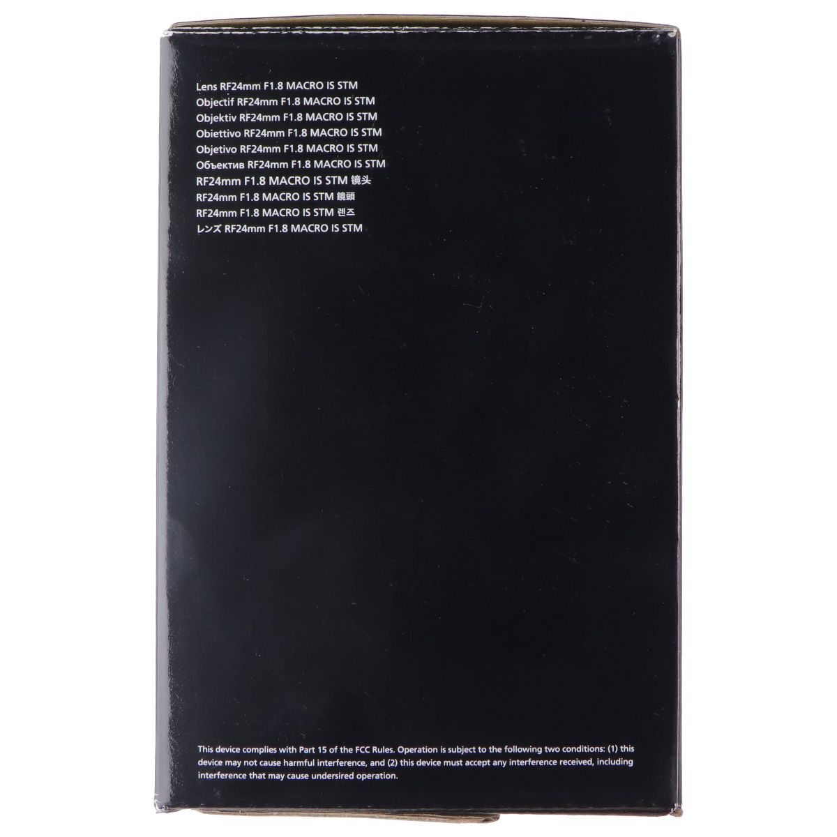 Canon RF 24mm F1.8 Macro is STM Wide Angle Fixed Focal Length Prime Lens Camera Accessories - Lenses Canon - Simple Cell Bulk Wholesale Pricing - USA Seller