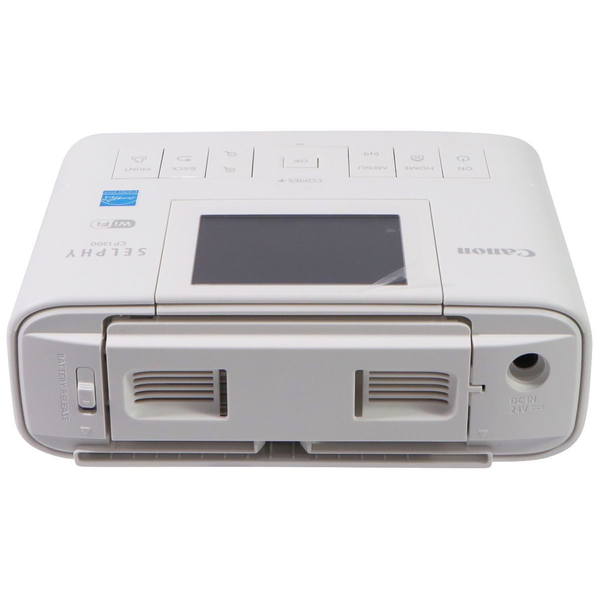 Canon Selphy CP1300 Wireless Compact Photo Printer - White Wholesale Lots - Printers & Scanners Canon - Simple Cell Bulk Wholesale Pricing - USA Seller