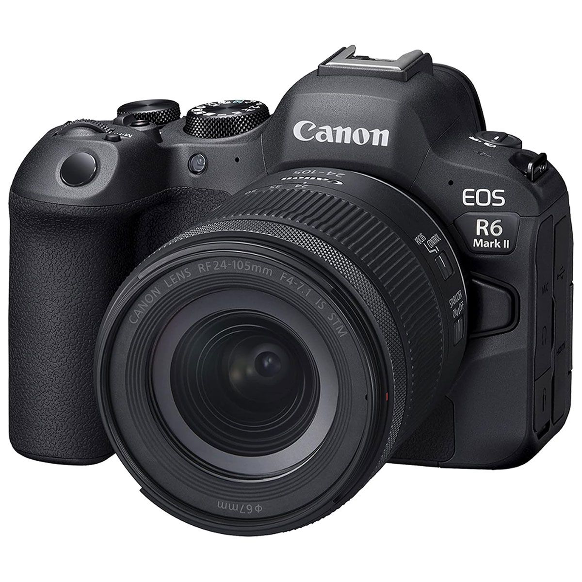 Canon EOS R6 Mark II Mirrorless Camera with RF24-105mm F4-7.1 is STM Lens Kit Digital Camera - Digital & DSLR Cameras Canon - Simple Cell Bulk Wholesale Pricing - USA Seller