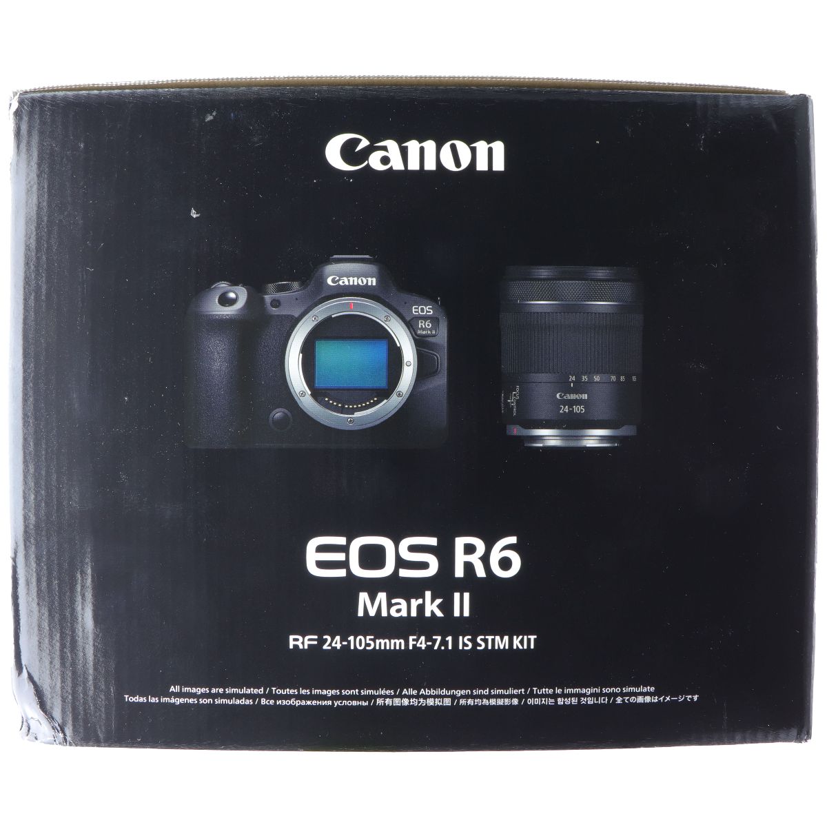 Canon EOS R6 Mark II Mirrorless Camera with RF24-105mm F4-7.1 is STM Lens Kit Digital Camera - Digital & DSLR Cameras Canon - Simple Cell Bulk Wholesale Pricing - USA Seller