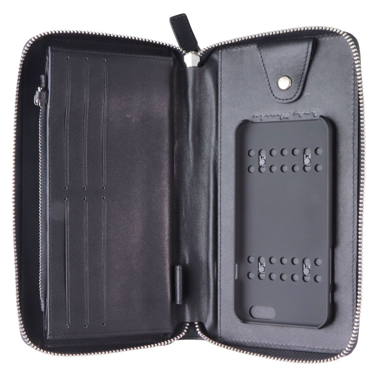 Carte Blanch Continental Zip-Around Wallet for Apple iPhone 6 - Black