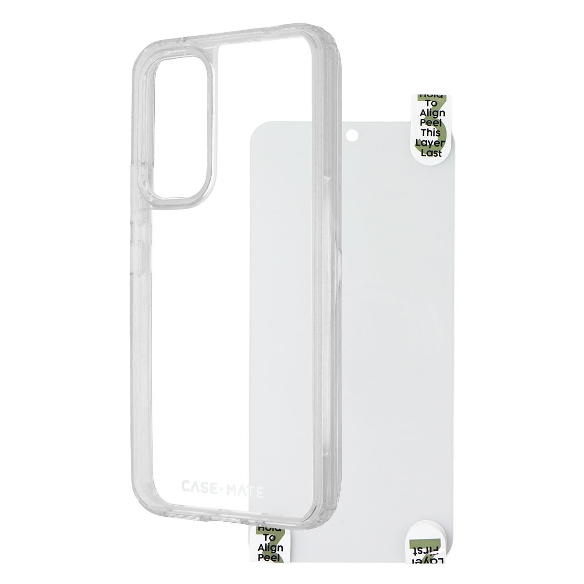 Case-Mate Protection Pack Case and Screen Protector for Galaxy A54 (5G) - Clear Cell Phone - Accessory Bundles Case-Mate - Simple Cell Bulk Wholesale Pricing - USA Seller