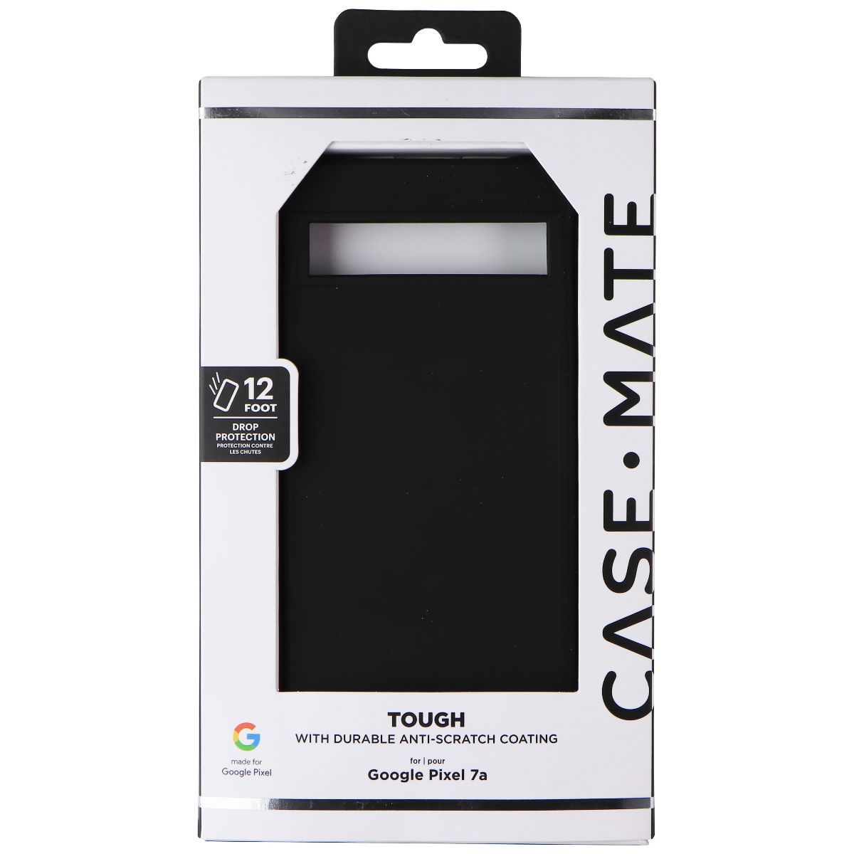 Case-Mate Tough Series Hardshell Case for Google Pixel 7a - Matte Black Cell Phone - Cases, Covers & Skins Case-Mate - Simple Cell Bulk Wholesale Pricing - USA Seller
