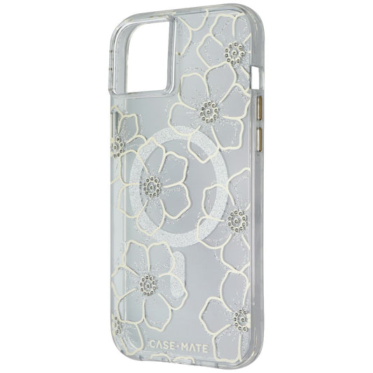 Case-Mate Hard Case for MagSafe for Apple iPhone 15 Plus - Floral Gems Cell Phone - Cases, Covers & Skins Case-Mate - Simple Cell Bulk Wholesale Pricing - USA Seller