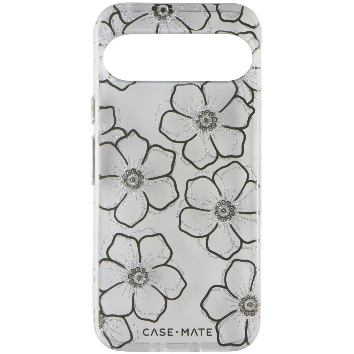 Case-Mate Hard Case for Google Pixel 9 Pro XL - Floral Gems Gold Cell Phone - Cases, Covers & Skins Case-Mate - Simple Cell Bulk Wholesale Pricing - USA Seller
