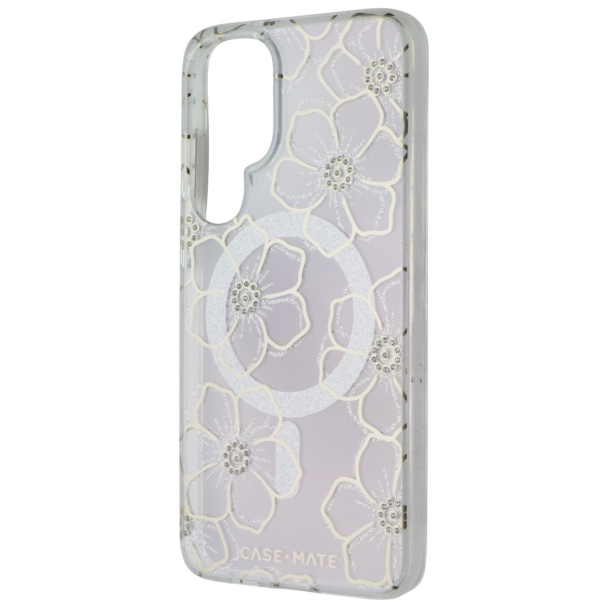 Case-Mate Magnetic Case for Samsung Galaxy S25+ (Plus) - Floral Gems Cell Phone - Cases, Covers & Skins Case-Mate - Simple Cell Bulk Wholesale Pricing - USA Seller