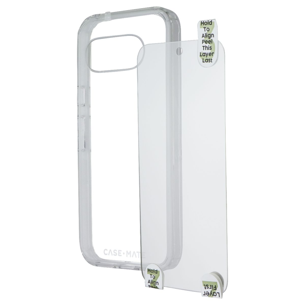 Case-Mate Tough Case + Screen Protector Bundle for Google Pixel 9a - Clear