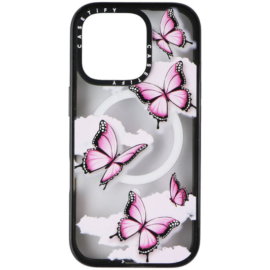 Casetify Impact Case for MagSafe for Apple iPhone 16 Pro - Pink Butterfly Cell Phone - Cases, Covers & Skins Casetify - Simple Cell Bulk Wholesale Pricing - USA Seller