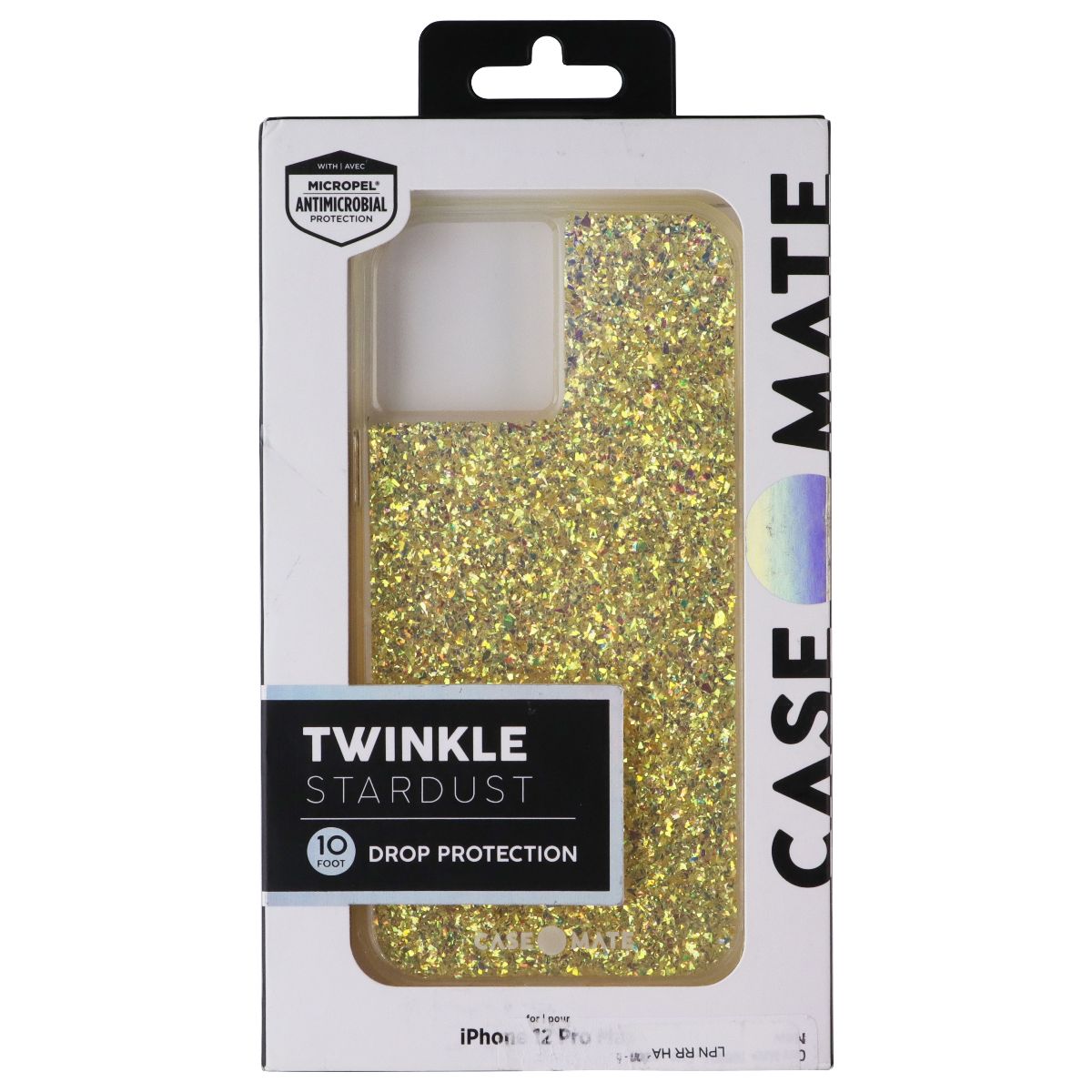 Case-Mate Twinkle Stardust Case for Apple iPhone 12 Pro Max - Stardust Cell Phone - Cases, Covers & Skins Case-Mate - Simple Cell Bulk Wholesale Pricing - USA Seller