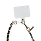 Case-Mate Phone Crossbody Adjustable Smartphone Leather & Gold Chain - Black Cell Phone - Other Accessories Case-Mate - Simple Cell Bulk Wholesale Pricing - USA Seller